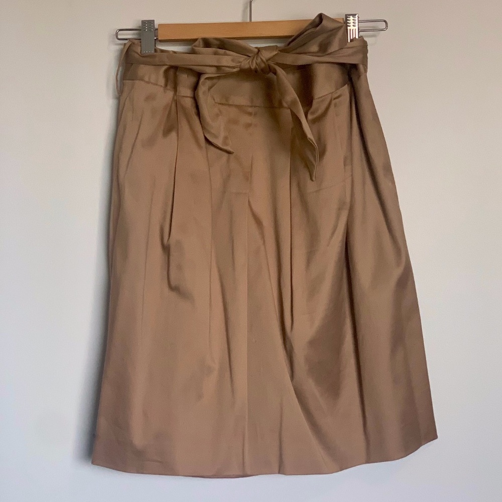 INC International Concepts Bronze Tulip Skirt SIZE 8